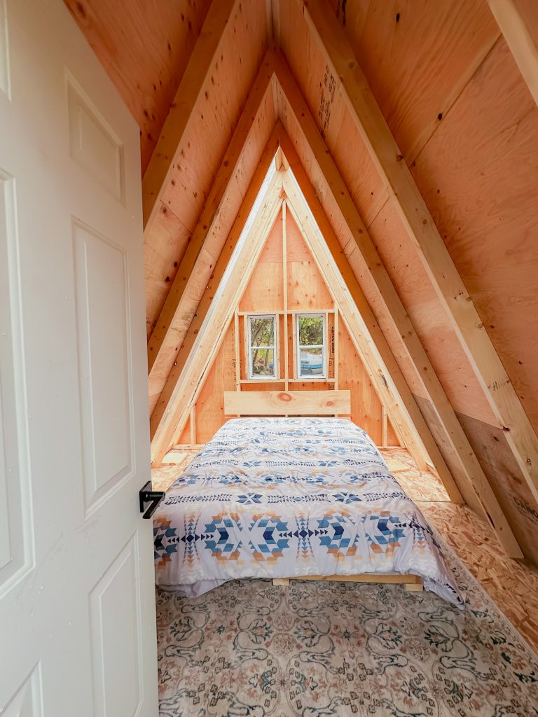 Bunkhouse A-Frame Interior